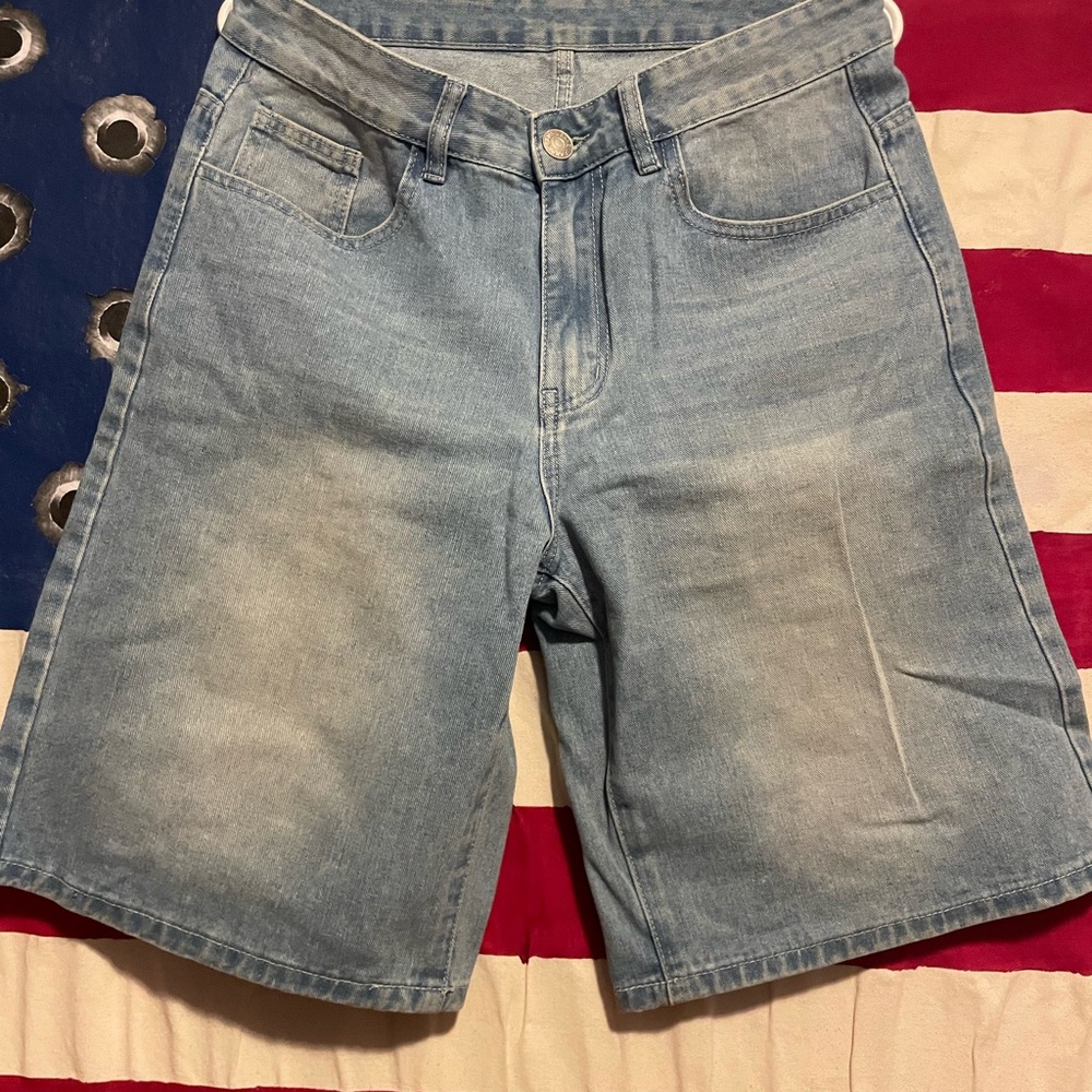 Light Wash Denim Men’s Shorts